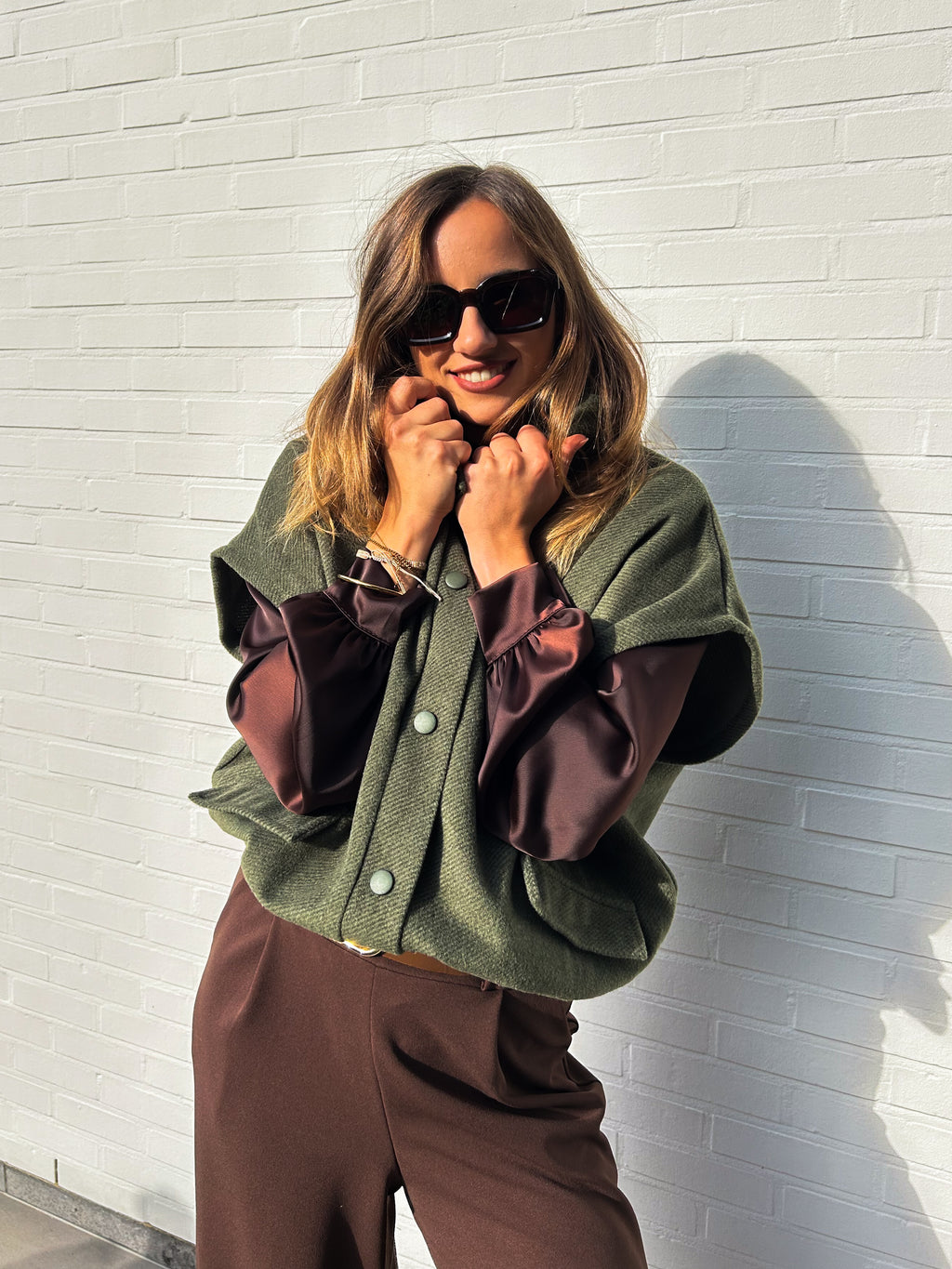 Soft Armor Kaki Cape