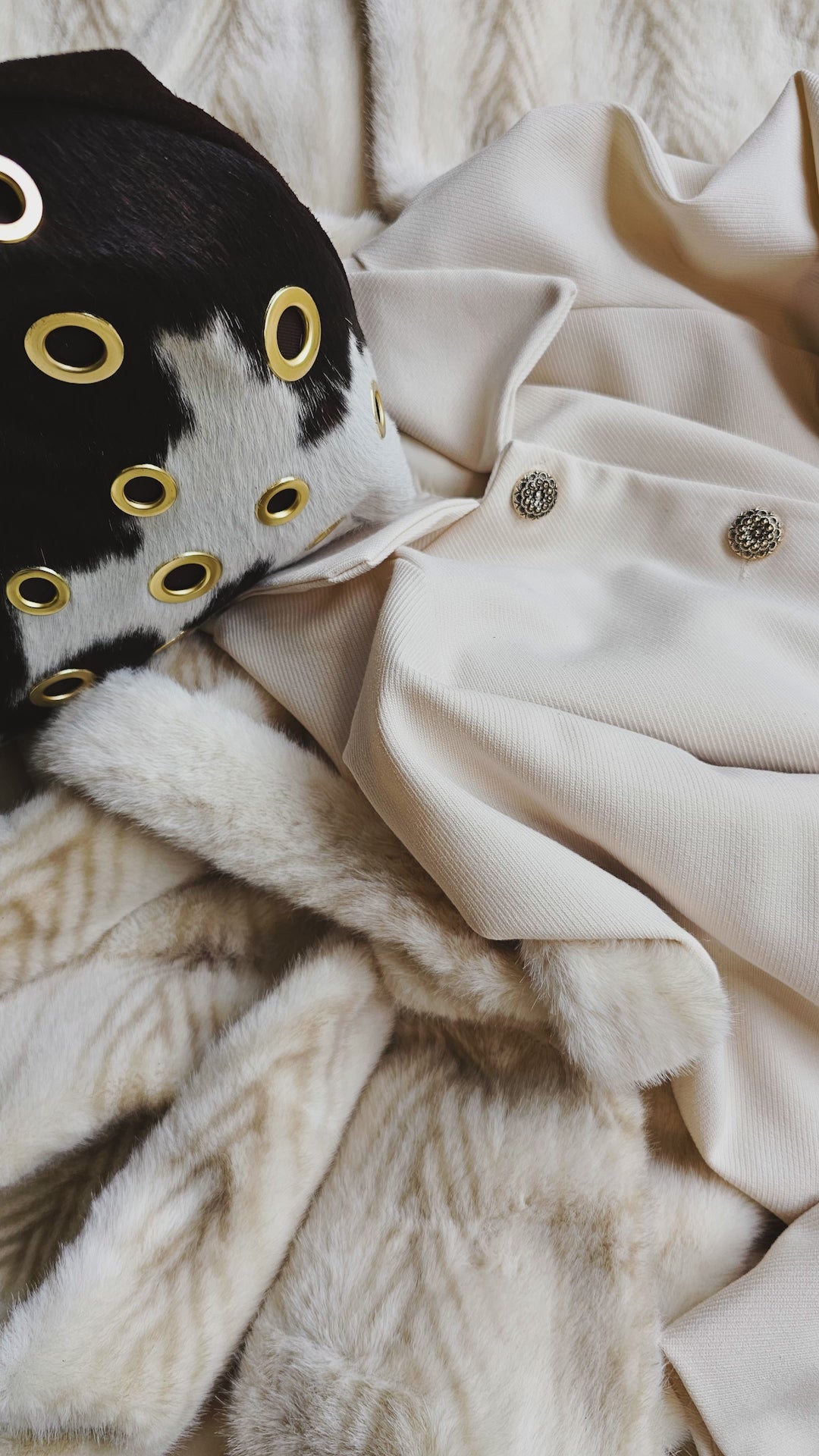 Pearl Plush Long Gilet